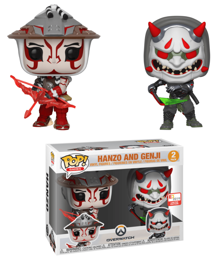 Hanzo and Genji (2-Pack) Pop Vinyl