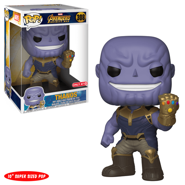 Thanos Funko Pop Thanos Endgame Pop 10 Inch Marvel Avengers