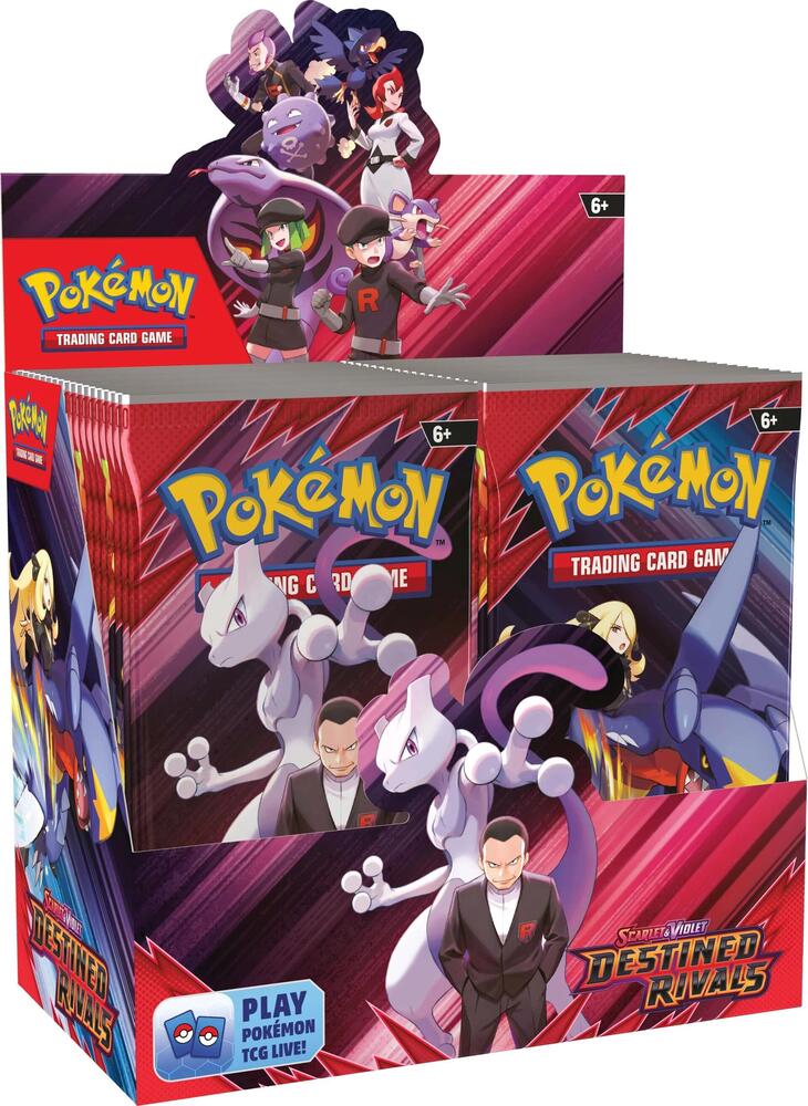 pokemon booster box sales Pokemon SV10 Destined Rivals Booster Box -- NO REFUNDS OR CANCELLATIONS, ALL SALES ARE FINAL