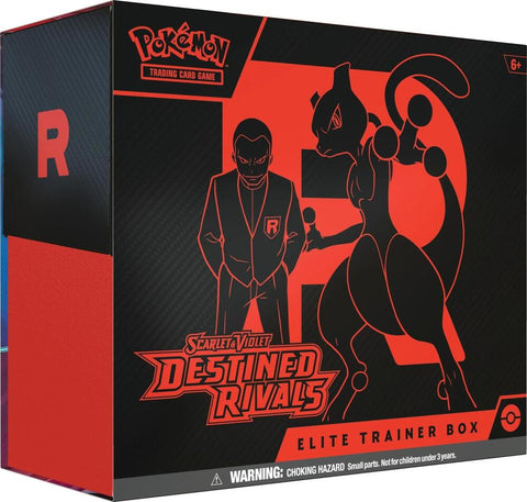 Pokemon SV10 Destined Rivals Elite Trainer Box -- NO REFUNDS OR CANCELLATIONS, ALL SALES ARE FINAL