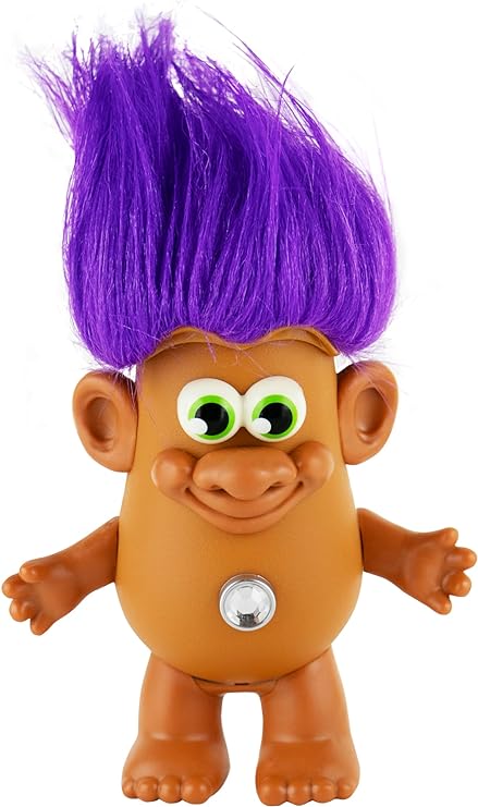 Poptaters Trolls Purple Hair