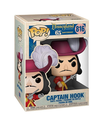 Disneyland 65th Anniversary Captain Hook Pop! Vinyl Figure