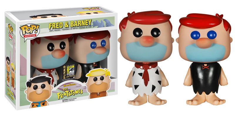 Fred And Barney (Red Hair) (2-Pack) Pop Vinyl!