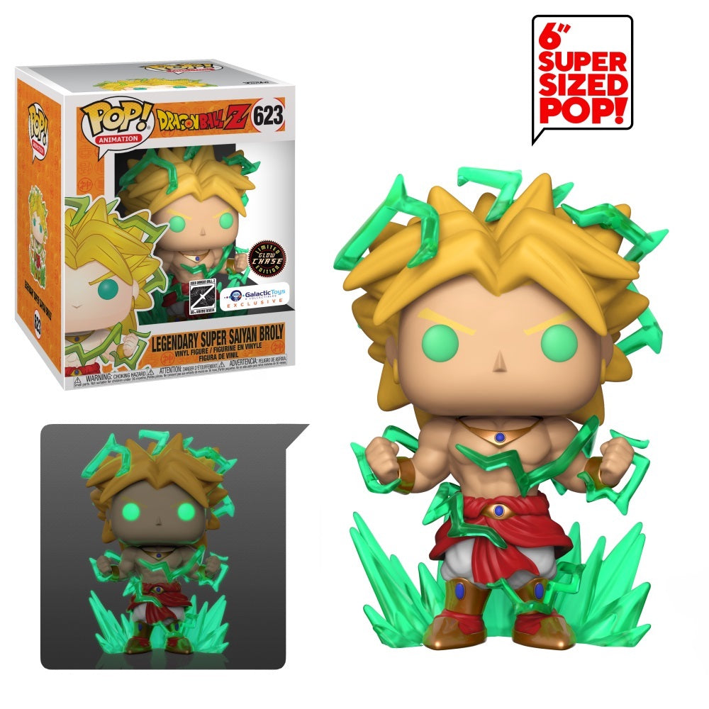 Legendary Super Saiyan Broly (Glow in the Dark) Pop Vinyl