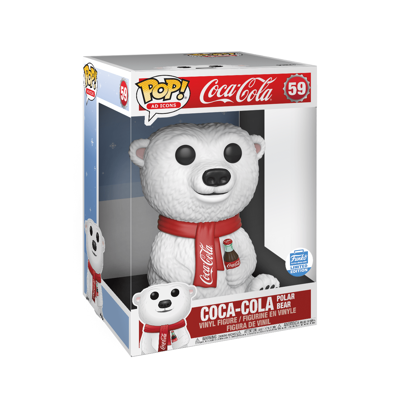 Coca-Cola Polar Bear (10-Inch) Pop Vinyl – Geeks Outpost