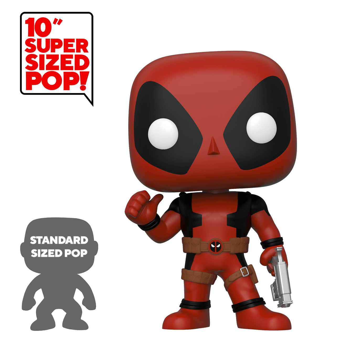 Funko POP! Marvel: Deadpool - 10 Deadpool w/Swords (Grey) - Walmart E –  Geeks Outpost