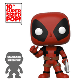 Funko POP! Marvel: Deadpool - 10" Deadpool w/Gun (Red) - Walmart Exclusive