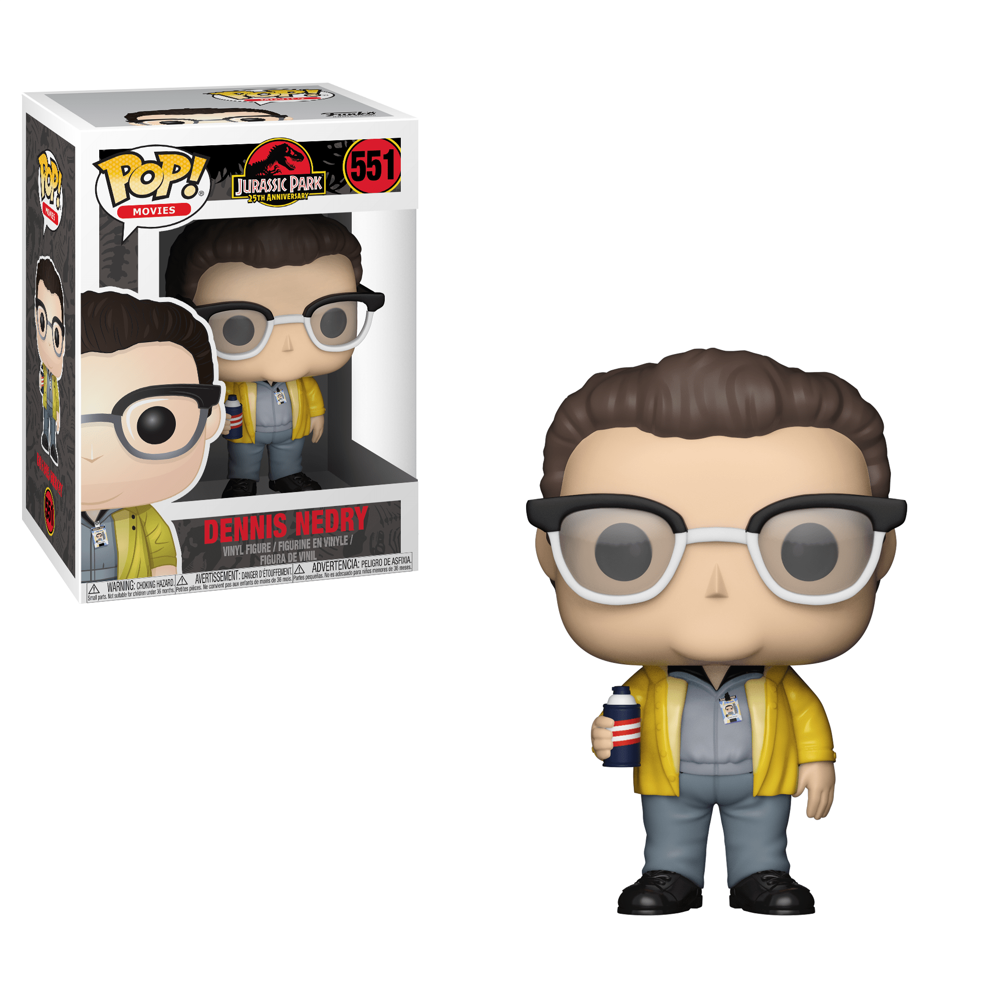 Dennis Nedry Pop Vinyl