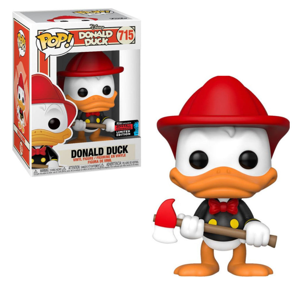 Donald Duck (Firefighter) [Fall Convention] Pop Vinyl Pop Disney