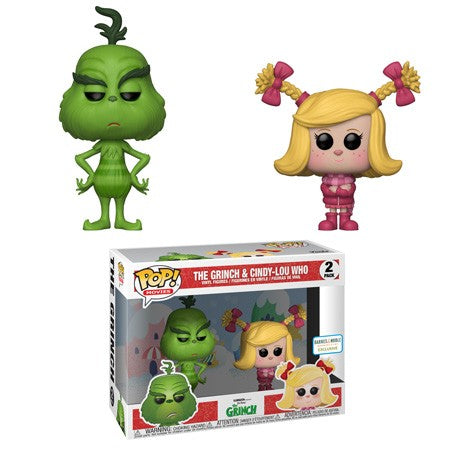 The Grinch & Cindy-Lou Who (2-Pack) Pop Vinyl