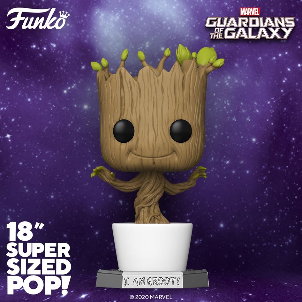 Guardians of the Galaxy Dancing Groot 18-Inch Pop! Vinyl Figure