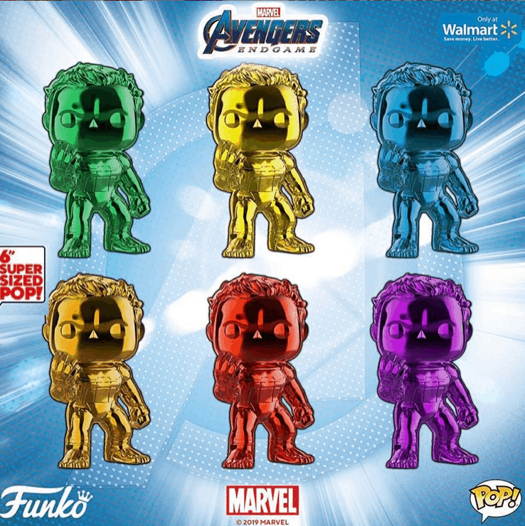 Hulk (Chrome) Pop Vinyl Pop Marvel