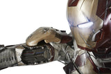 Iron Man 3: IRON MAN (Battle Version) with RDJ Head - Life-size Collectible Statue