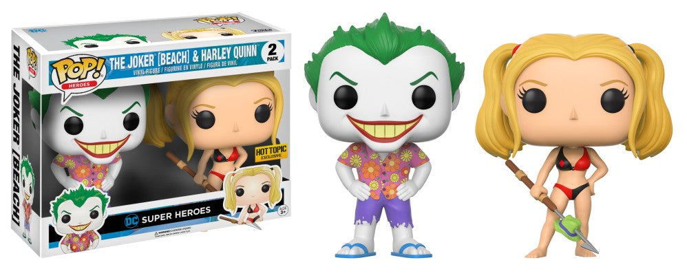 Joker & Harley Quinn (Beach 2 Pack) Funmo