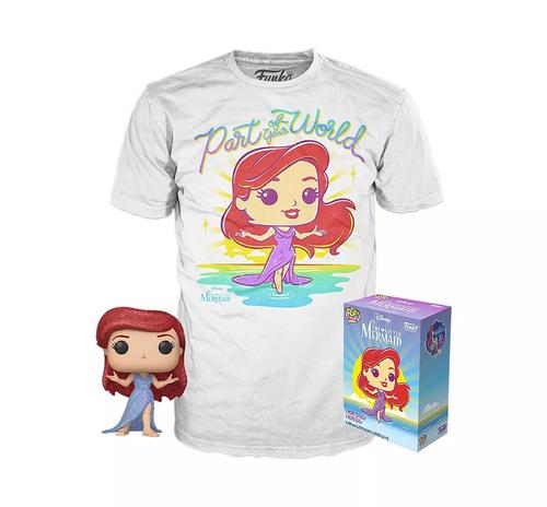 Funko POP! Disney Collectors Box: The Little Mermaid - Ariel (Diamond) POP! & Tee (Target Exclusive)