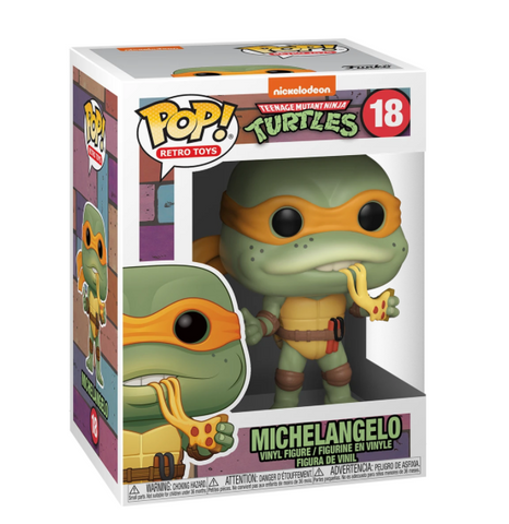 Teenage Mutant Ninja Turtles Michaelangelo Pop! Vinyl Figure
