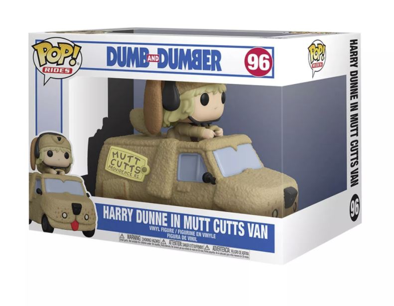 Dumb and Dumber Harry with Mutts Cutts Van Pop! Vinyl Vehicle