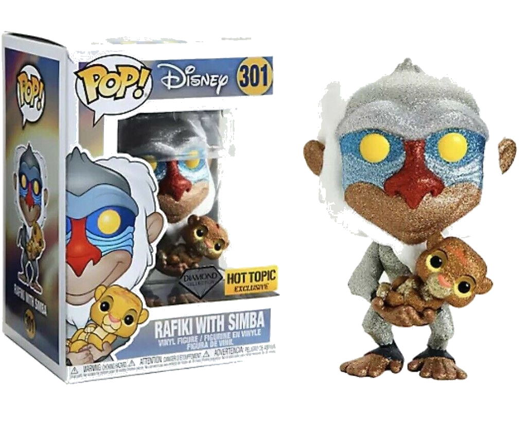 Rafiki with Simba Diamond Collection Pop Vinyl Geeks Outpost