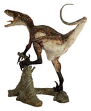 Dinosaurs: VELOCIRAPTOR / DEINONYCHOS 1 (Open Jaw/Closed Jaw) - Life-size Collectible Statue