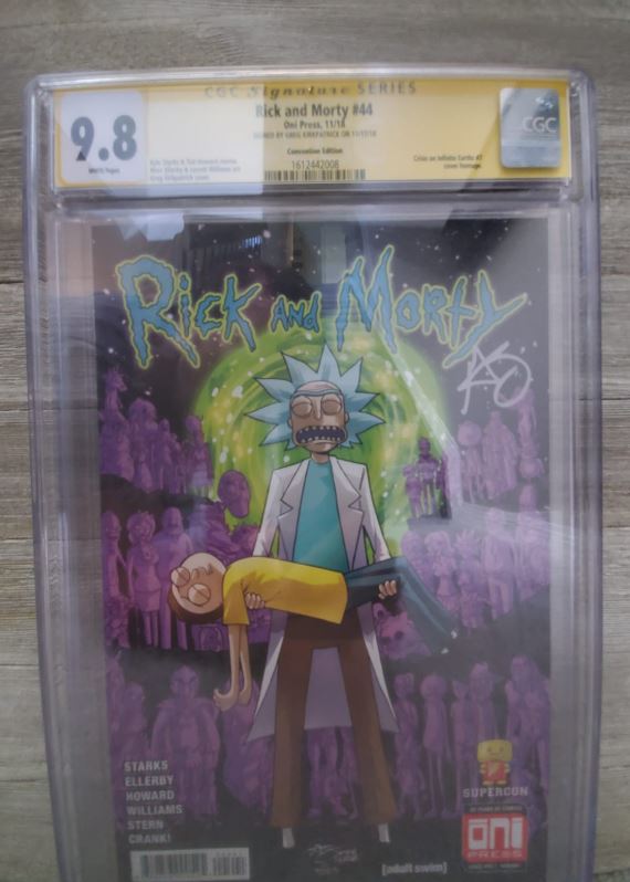 Rick and Morty Issue #44 Signed by Greg Kirkpatrick