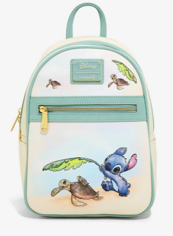 Loungefly Disney Lilo & Stitch Turtles Mini Backpack