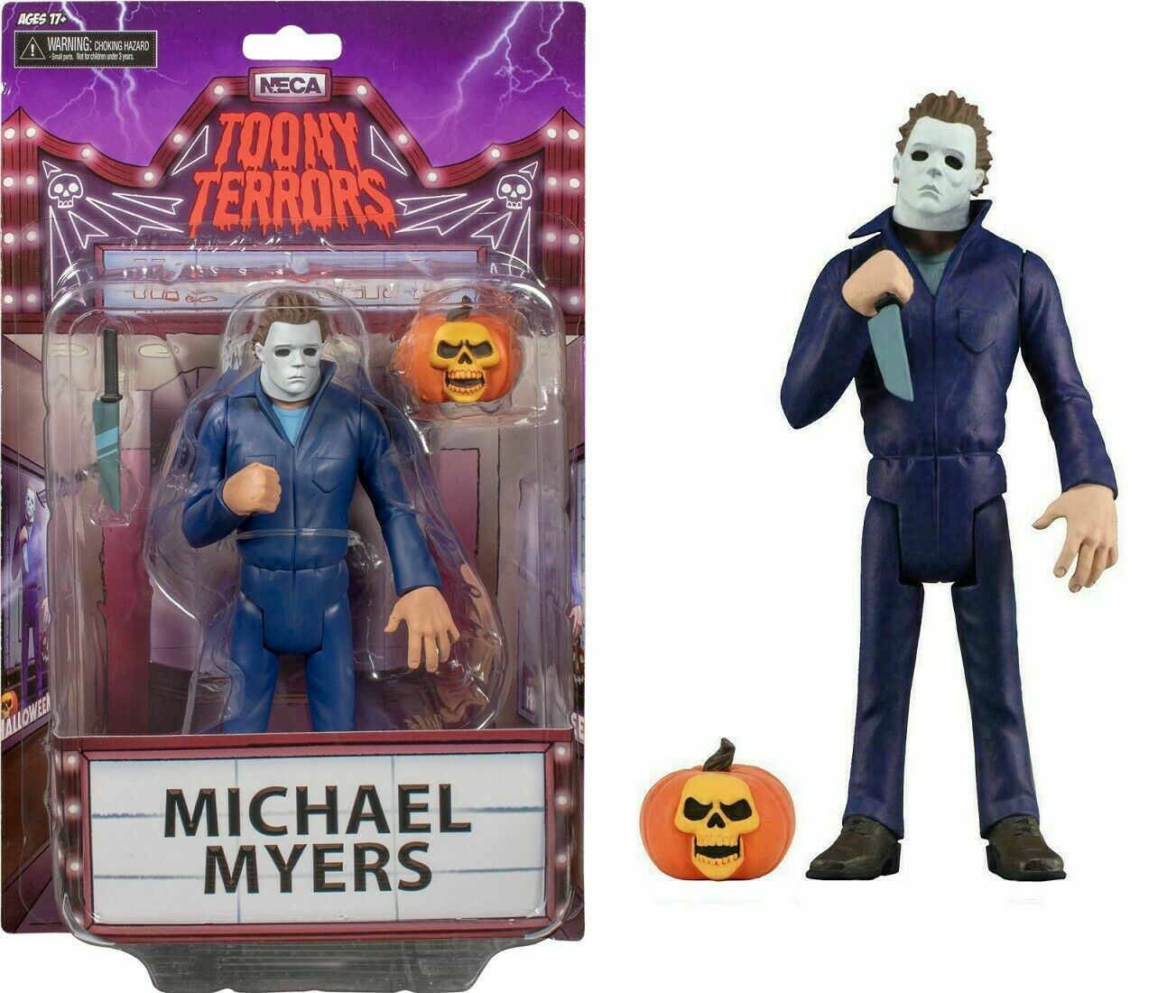 NECA Toony Terrors Halloween 2 Michael Myers Action Figure