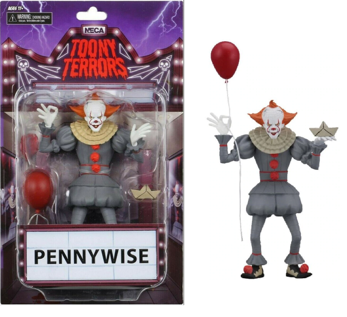 NECA Toony Terrors Pennywise 2017 Action Figure – Geeks Outpost NECA Toony Terrors Pennywise 2017 Action Figure – Geeks Outpost