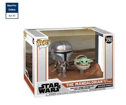 The Mandalorian and Child Pop! Vinyl Television Moment